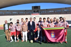 partido amistoso veteranos del haro deportivo contra el centro riojano de madrid
